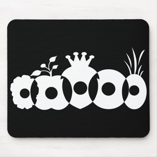 Clock Crew Mousepad Muismat (Voorkant)