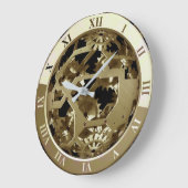 Clock Mechanical Wall Grote Klok (Hoek)