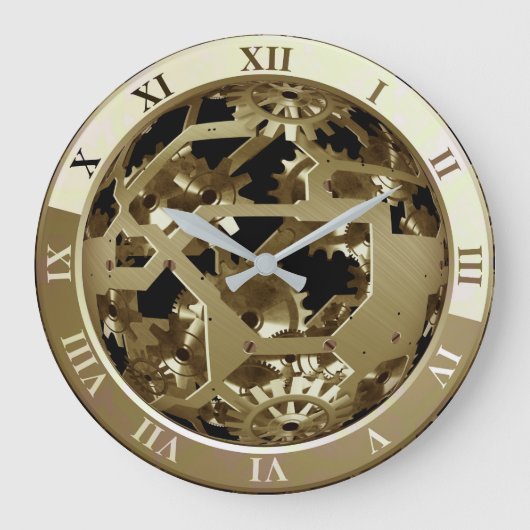 Clock Mechanical Wall Grote Klok (Voorkant)