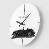 CLOCK MORGAN PLUS 4.1980'S GROTE KLOK (Hoek)