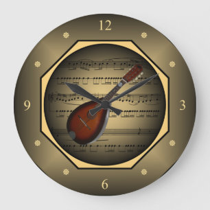Clock-tagon ~ Mandolin~ Sheet Music ~ Tuscan ~ Grote Klok