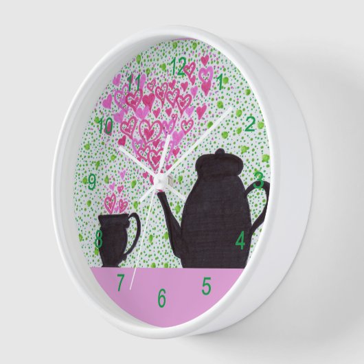 Clock - Tea Time (Hoek)