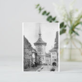 Clock Tower, Berne, Zwitserland ca. 1890 Briefkaart (Staand voorkant)