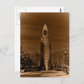 Clock Tower Corning ny Briefkaart (Voorkant / Achterkant)