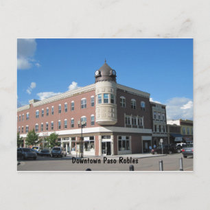 Clock Tower Downtown Paso Robles Briefkaart