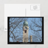 Clock Tower Fort Leavenworth, Kansas Briefkaart (Voorkant / Achterkant)