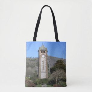 Clock Tower Grange-over-Sands Canvas tas