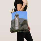 Clock Tower Grange-over-Sands Canvas tas (Dichtbij)