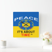 Clock Vierkante Klok (Huis)