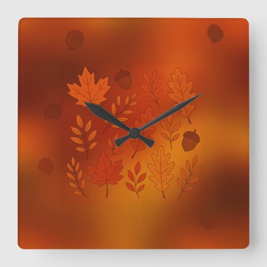 Clock vierkante klok (Voorkant)