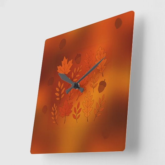 Clock  vierkante klok (Hoek)