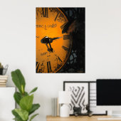 Clock Watching Poster (Thuiskantoor)
