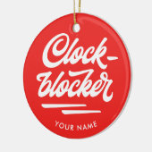 Clockblocker Holiday Ornament (Links)