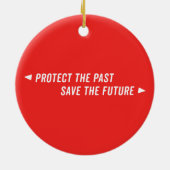 Clockblocker Holiday Ornament (Achterkant)