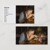 Clockmaker - The watchman 1939 Visitekaartje (Voorkant / Achterkant)