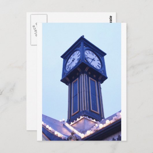 Clocktower Briefkaart (Voorkant / Achterkant)