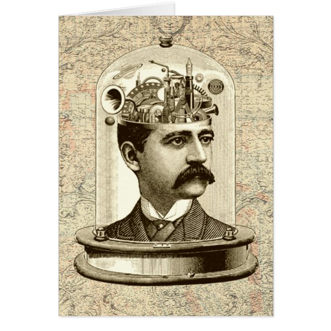 Clockwork Brain STEAMPUNK  (Voorkant)