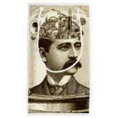 Clockwork Brain STEAMPUNK Klein Cadeauzakje (Voorkant)