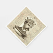 Clockwork Brain STEAMPUNK  Servetten (Hoek)