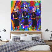 Clockwork Canvas Afdruk (Insitu (Slaapkamer))