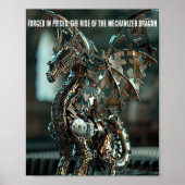Clockwork Dragon Puzzle Poster (Voorkant)