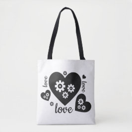 Clockwork Hearts Canvas tas