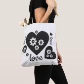 Clockwork Hearts Canvas tas (Dichtbij)