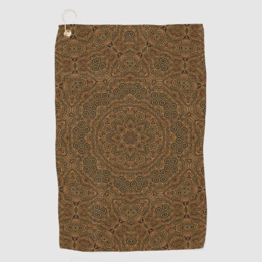 Clockwork Industrial Steampunk Golfhanddoek (Voorkant)