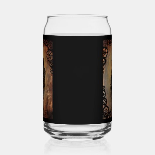 Clockwork Raven Blikvorm Glas (Links)