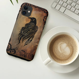 Clockwork Raven iPhone 11 Hoesje