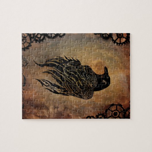 Clockwork Raven Legpuzzel (Horizontaal)