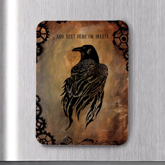 Clockwork Raven Magneet