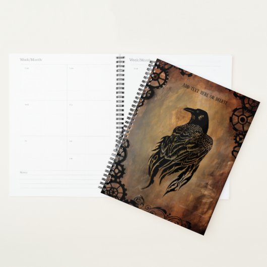 Clockwork Raven Planner (Display)