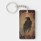 Clockwork Raven Sleutelhanger (Voorkant)