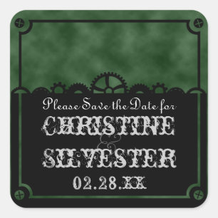 Clockwork Silhouette, sla de datum stickers