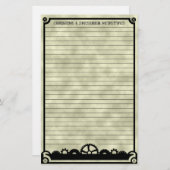 Clocs Silhouette, papeterie (Devant / Derrière)