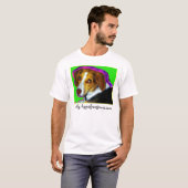 Cloe, art door hippiefree@mac.com t-shirt (Voorkant volledig)