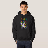 Cloe Dabbing Unicorn Hoodie (Voorkant volledig)