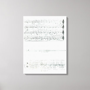 Clog Almanac Canvas Afdruk