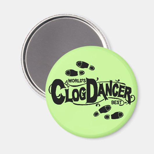 Clog Dancer Clogging Magneet (Voorkant / Achterkant)