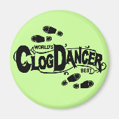 Clog Dancer Clogging Magneet (Voorkant)