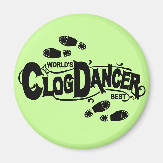 Clog Dancer Clogging Magneet (Voorkant)