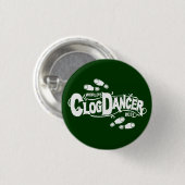 Clog Dancer Clogging White Ronde Button 3,2 Cm (Voorkant /achterkant)