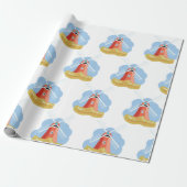 Clog en Windmill Cadeaupapier (Uitgerold)