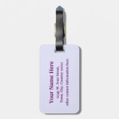 Cloggers Rock Step Clogging Dance Bagagelabel (Achterkant verticaal)