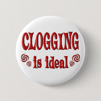Clogging is ideaal ronde button 5,7 cm