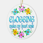 Clogging Keramisch Ornament (Links)