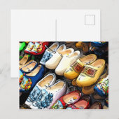 Clogs, Amsterdam, Nederland/Nederland - Briefkaart (Voorkant / Achterkant)
