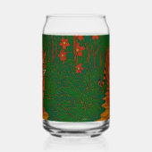 Cloisonne Art Tiger on the Jungle Path Blikvorm Glas (Links)