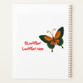 Cloisonne Art Tiger on the Jungle Path Planner (Achterkant)